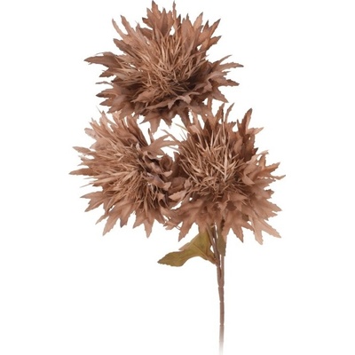 Umělá květina hnědá 65 cm