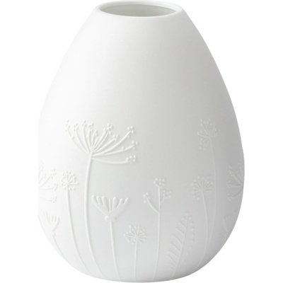 räder Porcelánová váza Floral 20 cm, bílá barva, porcelán