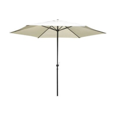 Garden Pleasure Zahradní slunečník Creme 504356, šestihranný, 300 cm, 295 x 250 cm