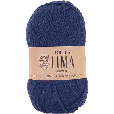 Příze DROPS Lima uni colour - 9016 námořnická modrá