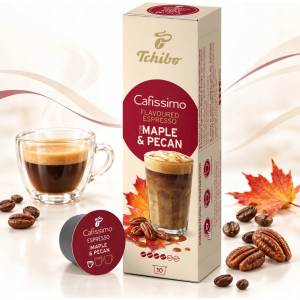 Tchibo Кафе капсули Tchibo - Cafissimo Flavoured Espresso Maple & Pecan, 10 напитки (542763)