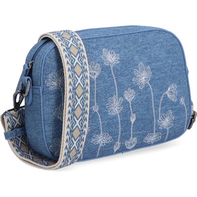 Indee kabelka crossbody 6339 M modrá