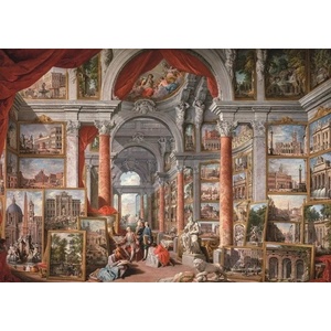 Art Puzzle - Puzzle Modern Roma Manzaralı Resim Galerisi, 1757 - 2 000 piese