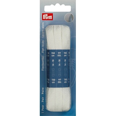 PRYM Ploché tkaničky 8 mm, 150 cm, bílé