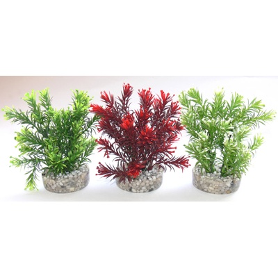 Sydeco Jungle Small-Растение за аквариум 15 см. - различни цветове