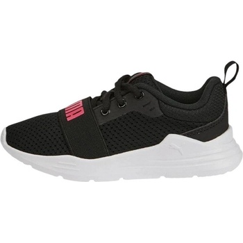 PUMA Wired Run Ps Shoes Black/Pink - 28
