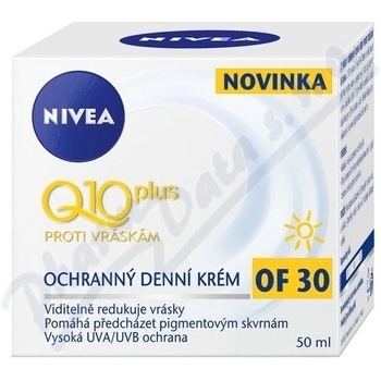 Nivea Q10 Ochranný denný krém proti vráskam OF30 50 ml