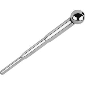 SuperLove Stainless Steel Urethral Dilator Penis Plug Trainer with Ball Tip