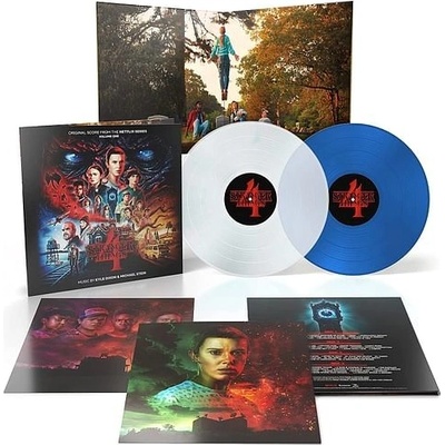 imago Soundtrack Stranger Things 4 - Vol.1 2 Clear & Blue LP