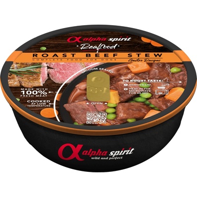 Alpha Spirit Dog Realfood Hovädzí guláš 280 g