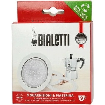 Bialetti Запечатване на алуминиева кафемашина Bialetti 9 чаши
