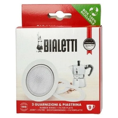 Bialetti Запечатване на алуминиева кафемашина Bialetti 9 чаши