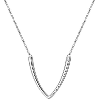 Hot Diamonds Originálny strieborný náhrdelník s diamantom reflect DN159