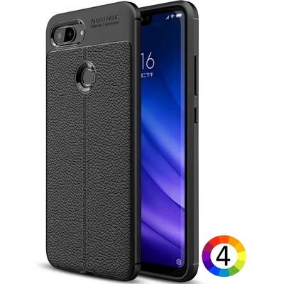 Xiaomi Mi 8 Lite / Mi 8 Youth (Mi 8X) Удароустойчив Litchi Skin Калъф и Протектор
