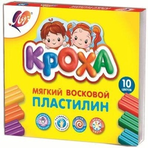 Луч Пластилин мек восъчен10 ЦВ. ЛУЧ КРОХА