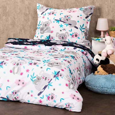 4Home bavlna povlečení Koala friend 140x200 70x90 – Zboží Mobilmania