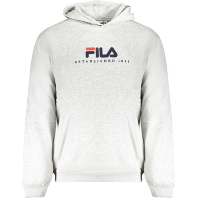 Fila pánska mikina bez zipsu šedá
