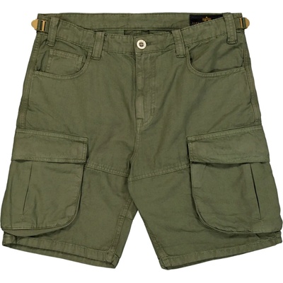 Alpha Industries CANVAS Cargo Short dark olive