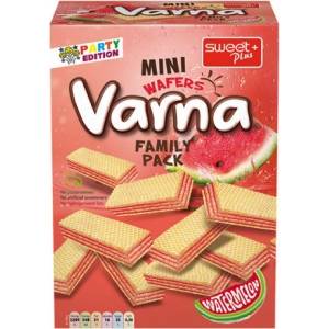 Верея Вафли с крем диня Varna family pack Sweet Plus 230гр