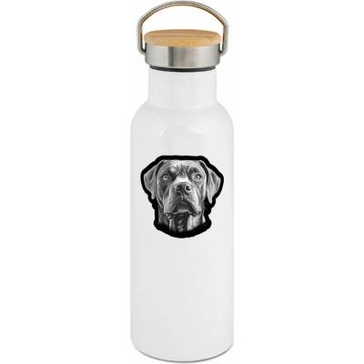 123TRIKO termoska Cane corso bílý 500 ml