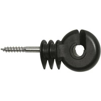 Izolátor kruhový pro elektrický ohradník, s krátkou výztuhou, 6 mm