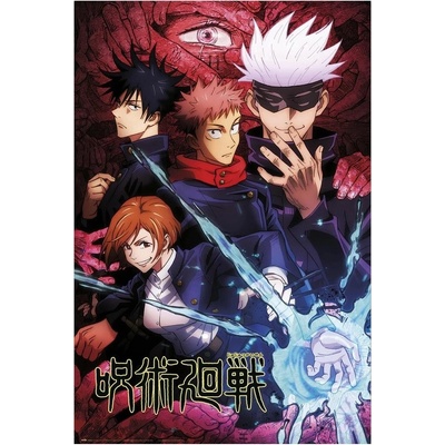 GB eye Plagát Jujutsu Kaisen - Artwork