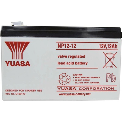 YUASA 12V 12Ah NP12-12