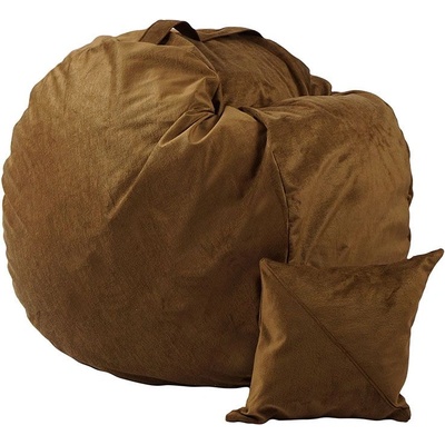 PUFRELAX Комплект Барбарон и декоративна възглавница, 450л (puf-m-mp-pt-ttt)