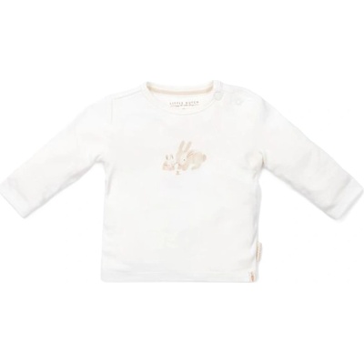 Little Dutch Бебешка блуза с дълъг ръкав Little Dutch - Bunnies, 74 cm, 6-9 м (CL24221012)