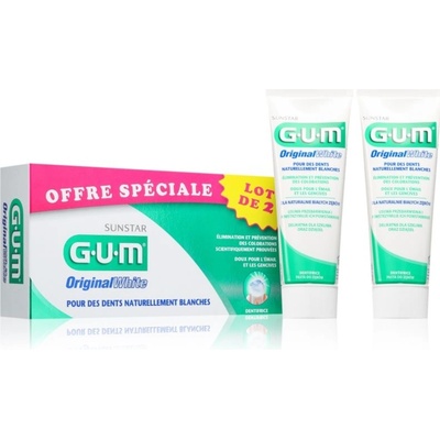 G.U.M Original White Toothpaste 2 x 75 ml
