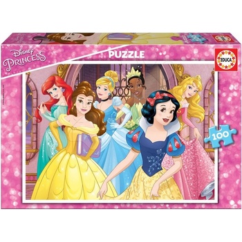 Educa Принцеси - пъзел 100 части
