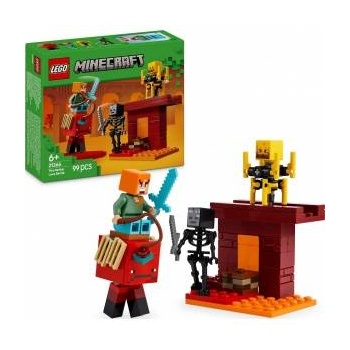 LEGO® LEGO® Minecraft The Nether Lava Battle 21266, 99 pcs