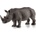 Mojo Фигурка Mojo Wildlife - Бял носорог (387103)