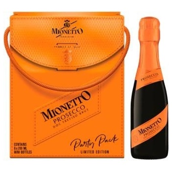 Mionetto Prosecco Treviso D.O.C. Brut 6 x 0,2 l 11% (kartón)