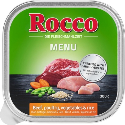 Rocco Menu Adult Hovězí s drůbeží 9 x 300 g