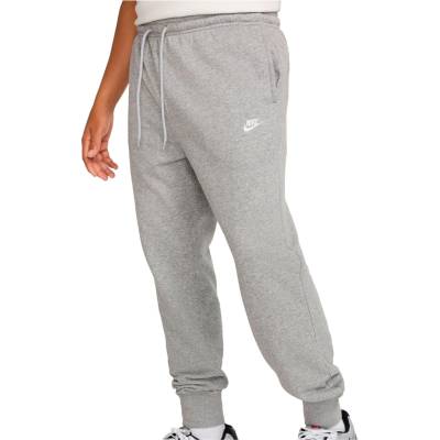 Nike Мъжки анцунг долнище Nike Club French Terry Joggers Tracksuit trousers - Dark Grey Heather / Light Smoke Grey / White - размер XXL (008-1618-0111)