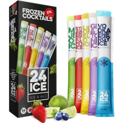 24 Ice Limoncello Frozen Cocktails 5% 5 x 0,065 l (holá láhev)