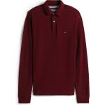 Tommy Hilfiger Блуза с яка Tommy Hilfiger 1985 Long Sleeve Polo Shirt - Deep Burg XIH