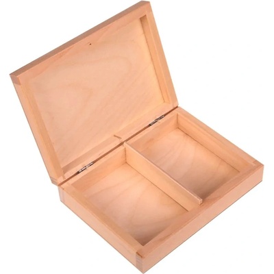 Fenwit Дървена кутия за брачни халки 16 x 12 x 4, 2 см