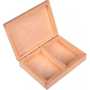 Fenwit Дървена кутия за брачни халки 16 x 12 x 4, 2 см