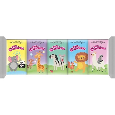Gunz Maitre Truffout Mléčné čokoládky Dětský motiv 5 x 15 g