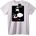 NOONEBRAND Тениска Невероятен Баща - 7XL, White