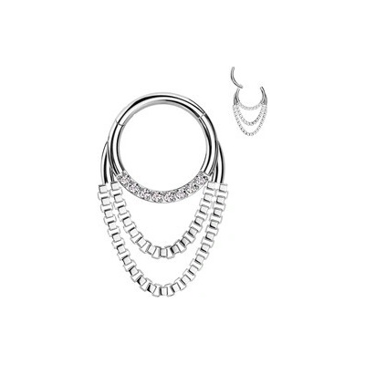 Šperky4U Piercing septum / helix / cartilage NS0068-1208