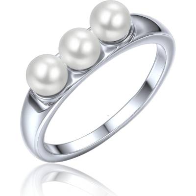 Minet 4413 Stříbrný prsten s přírodní perlou