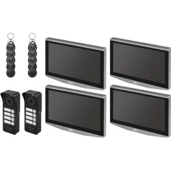 GoSmart Sada videovrátnika IP-750 s 2 vstupmi pre 4 účastníkov