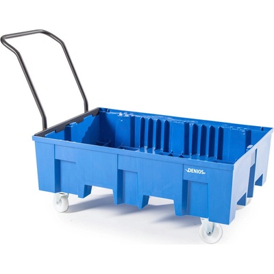 Pojazdná záchytná vaňa pre malé nádoby, z polyetylénu (PE)