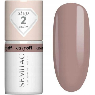Semilac Easy Off Led Light Step 2 Lak na nehty L13 Mocha Cream