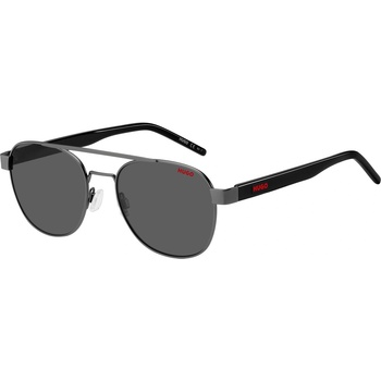 HUGO BOSS Слънчеви очила Hugo Men's Round Sunglasses - Matte Dark