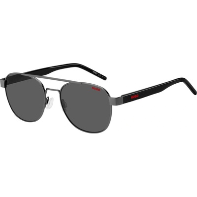 HUGO BOSS Слънчеви очила Hugo Men's Round Sunglasses - Matte Dark