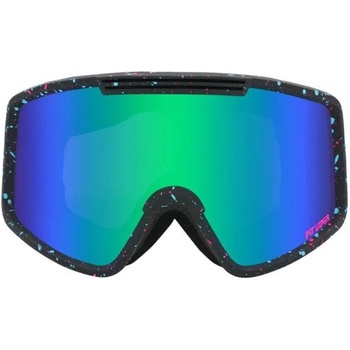 Pit Viper Ски очила Pit Viper The Midnight French Fry - синьо/зелена леща, голям размер